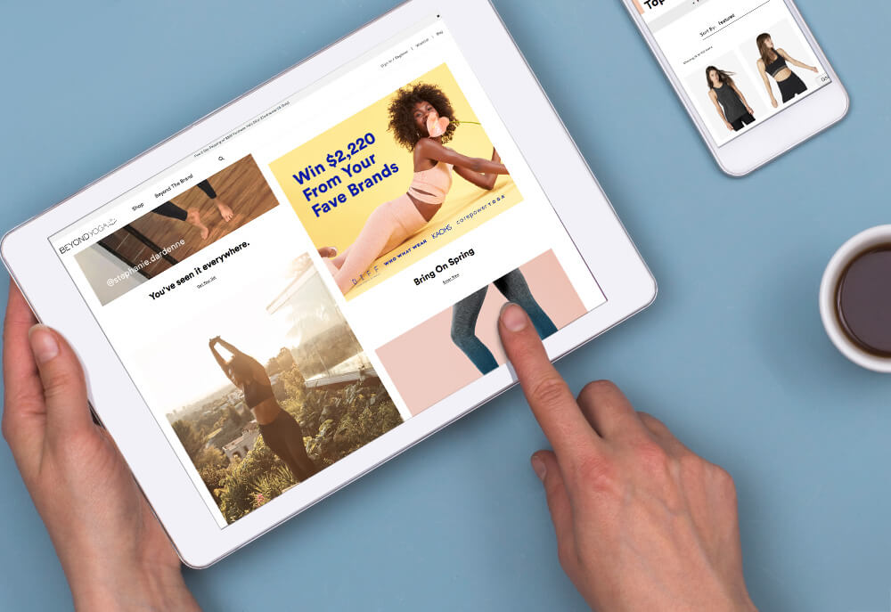 Beyond Yoga eCommerce Management